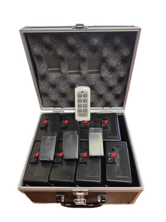 System do odpalania fontann